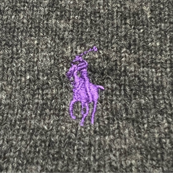 Vintage Polo Ralph Lauren Mens 100% Lambswool Sweater Size XL Collared Preppy - Picture 5 of 6